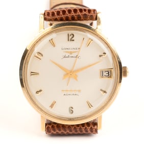 Longines "Five Star Admiral" Automatic Wristwatch.