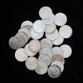 Austria 50 Shillings Silver Coins (30), 20 Grams each