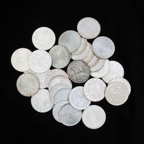 Austria 50 Shillings Silver Coins (30), 20 Grams each