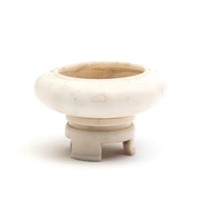 Chinese Hardstone Brushwasher With Stand