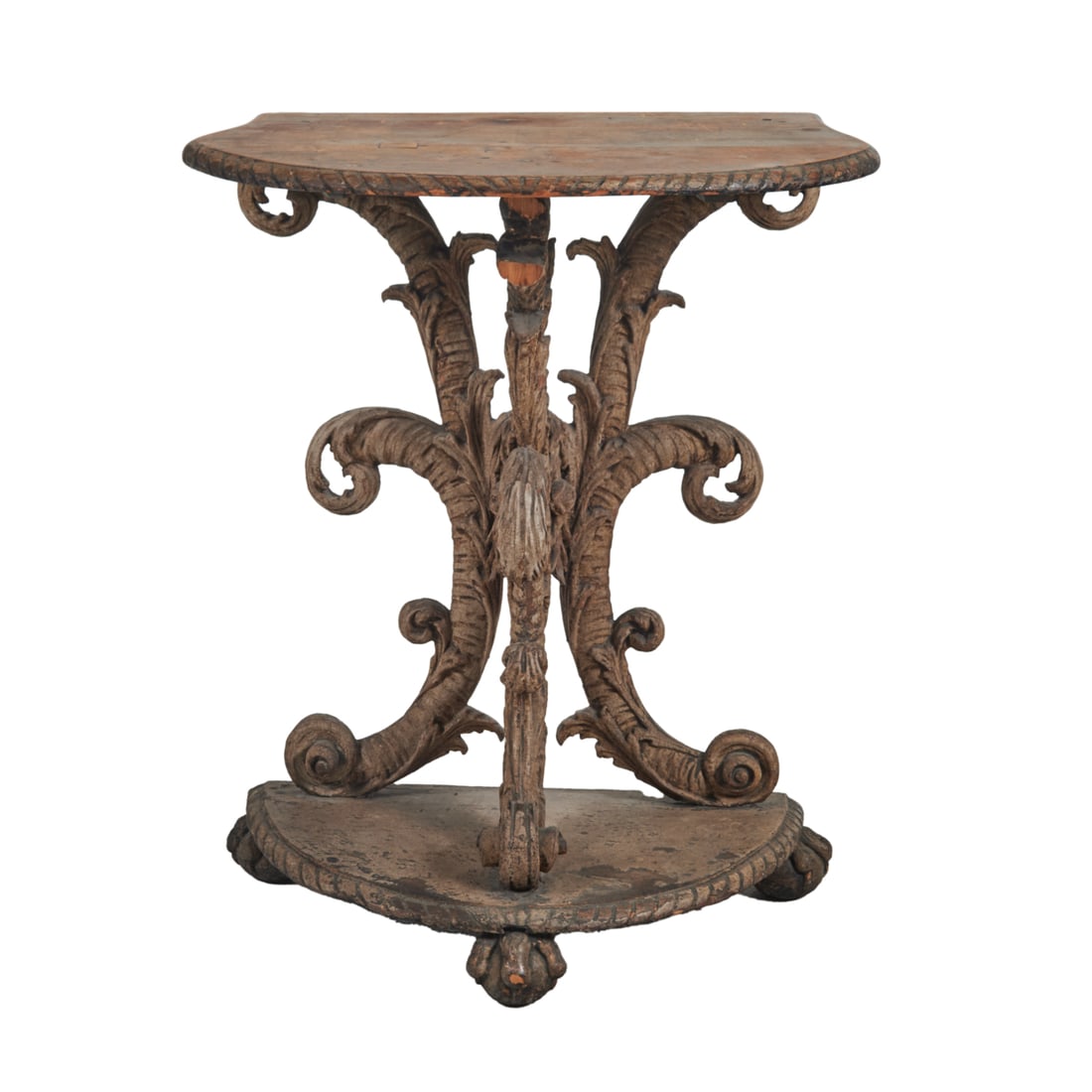 Italian Baroque Style Painted Console Table (1 of 2)