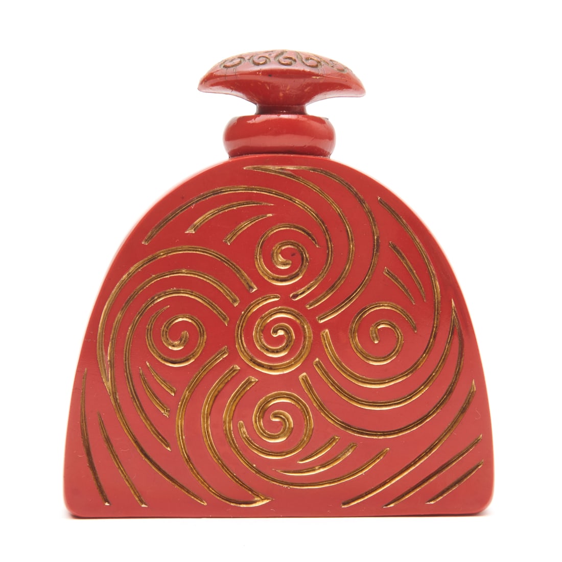 French Art Deco Glass Bottle for Mascarade Perfume (1 of 4)