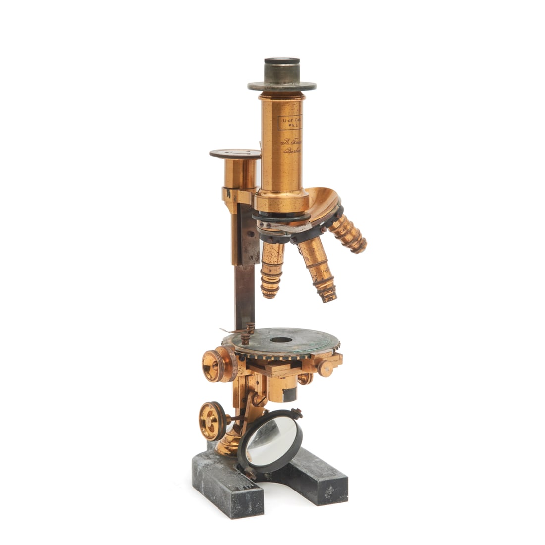 19th Century Fuess Petrographic Microscope (1 of 6)
