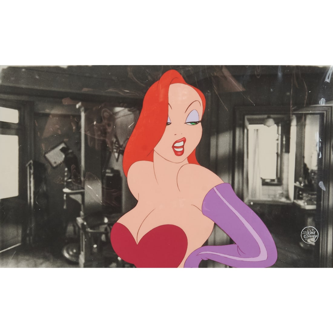 Walt Disney Studios, Jessica Rabbit, animation cel (1 of 3)