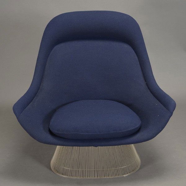 Warren Platner Lounge Chair: Warren Platner Lounge Chair. Model 1705 Easy Chair for Knoll International. Dimensions: 39 inches in height, 36.5 inches in depth, 40.75 inches in width.