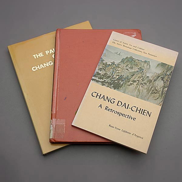 Three Books on Modern Chinese Paintings: Three Books on Modern Chinese Paintings, 1) Chang Dai-chien: A Retrospective Exhibition, by Renen-Yvon Lefebvre d'Argence, Center of Asian Art and Culture - The Avery Brundage Collection, San Francisc
