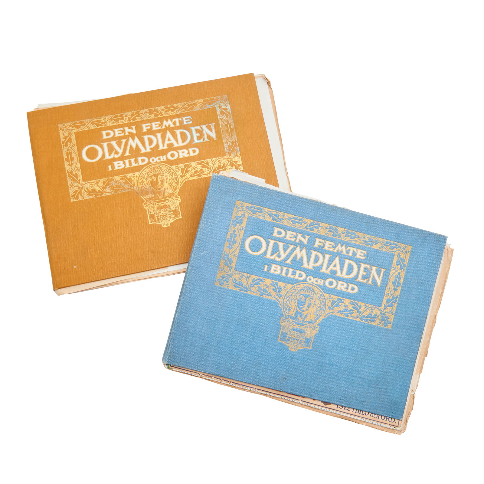 1912 Stockholm Olympics, Two Albums (1 of 4)