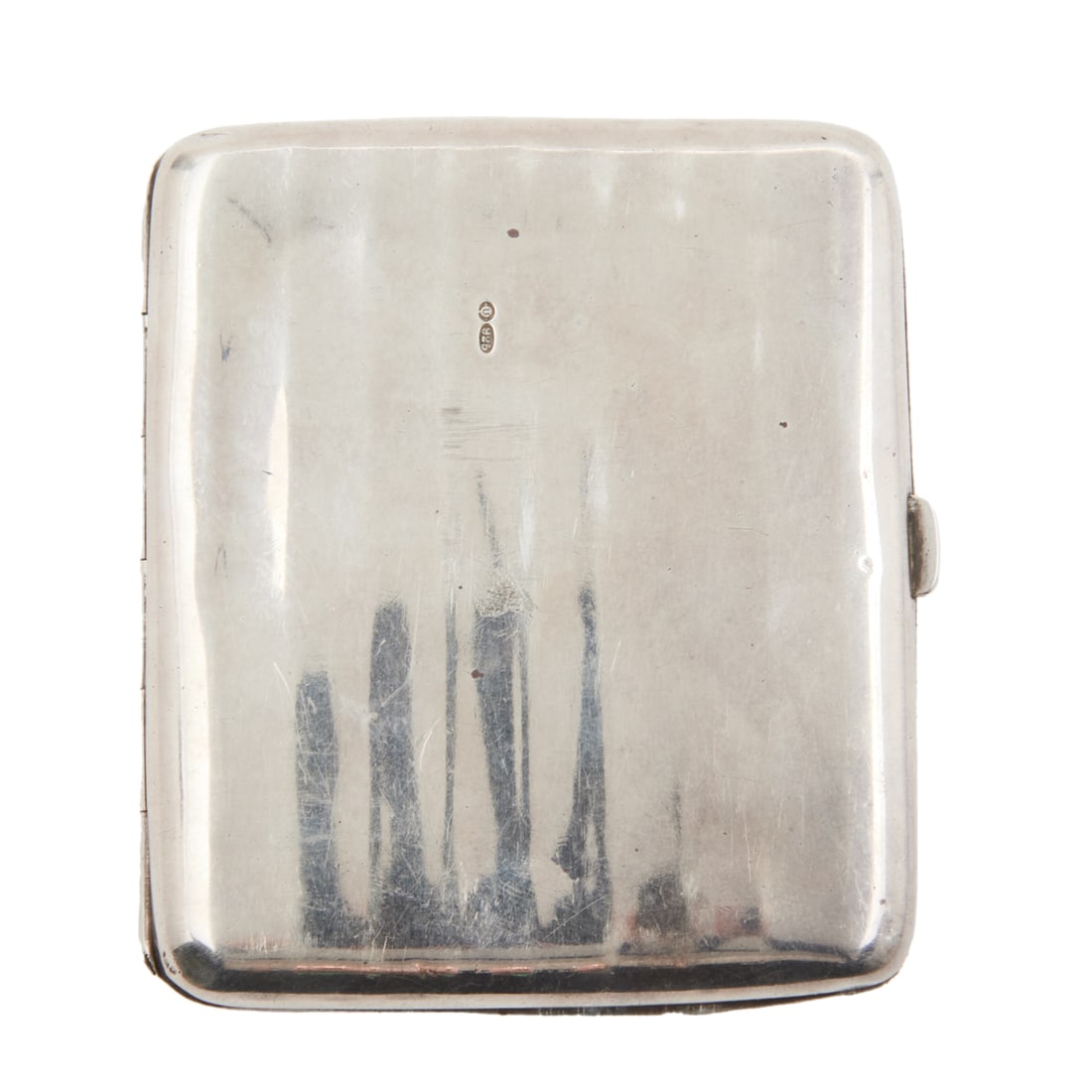 Sterling Inscribed Cigarette Case of Olympic Interest (1 of 3)