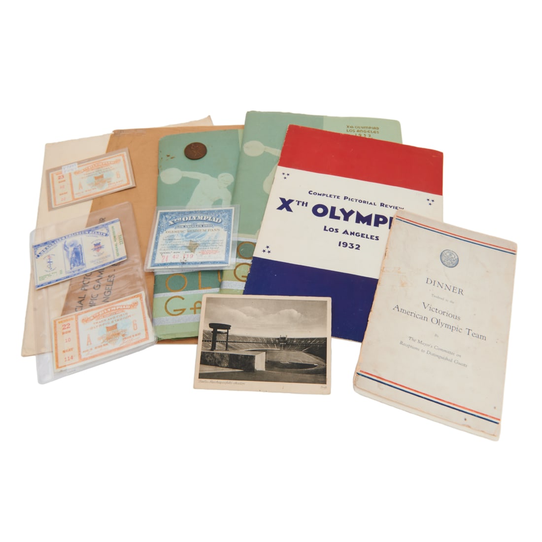 1932 Los Angeles Olympics and Other Memorabilia (1 of 6)