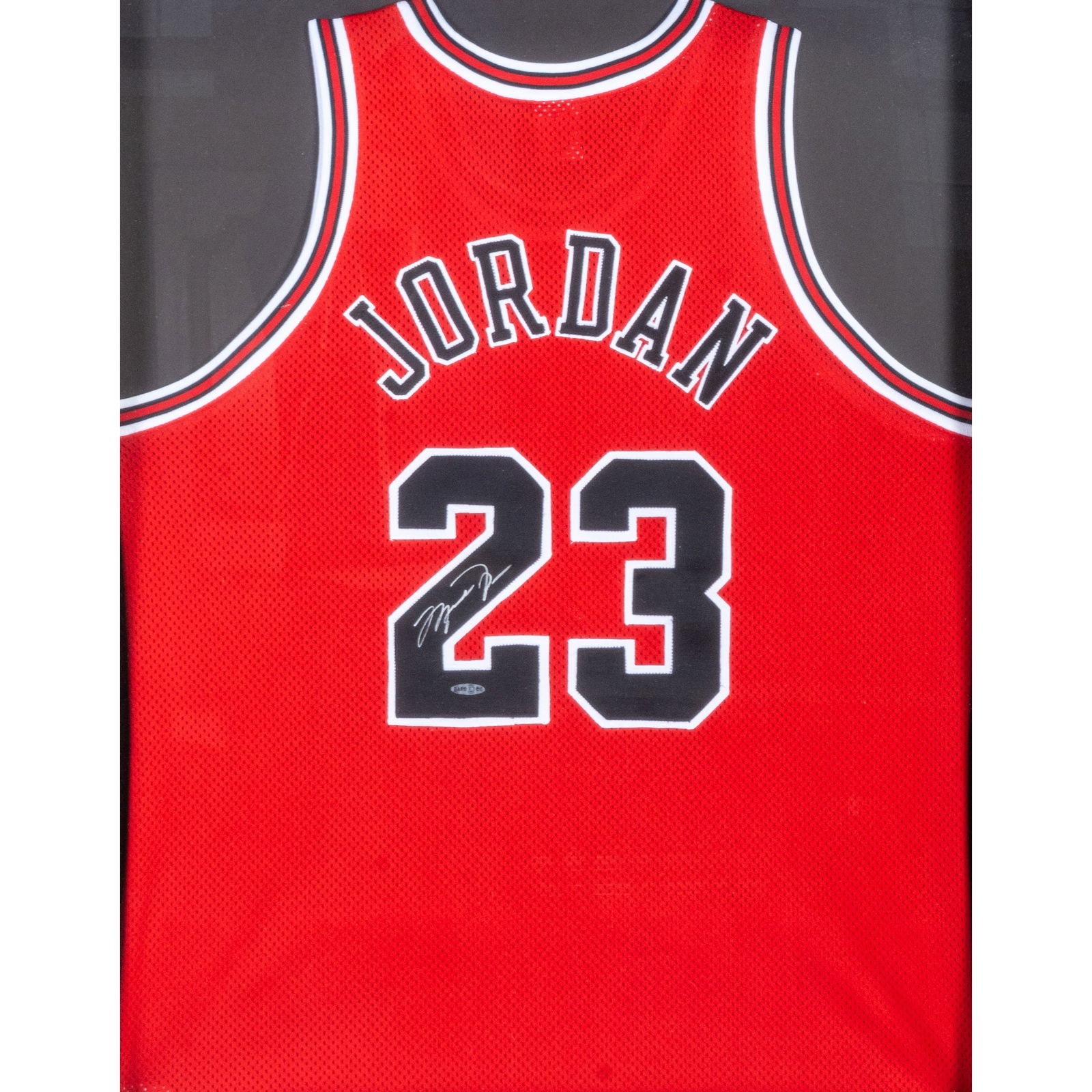 Michael Jordan Framed and Signed Jersey (1 of 4)