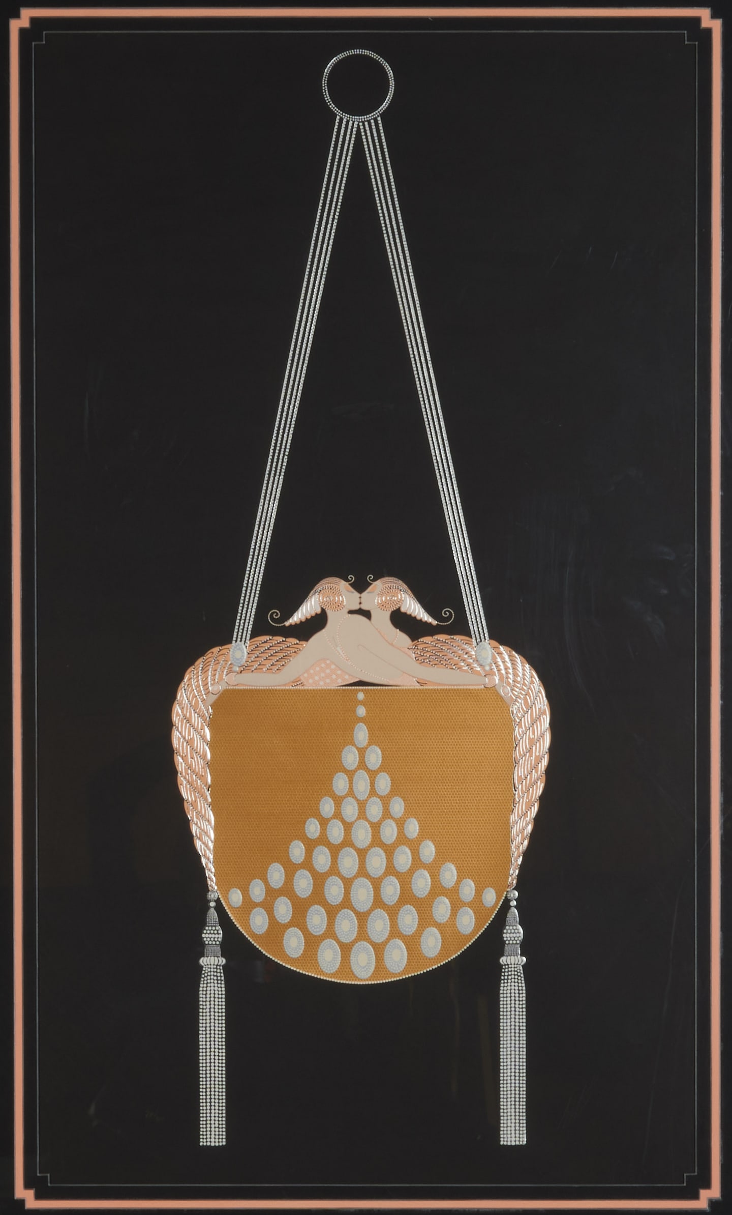 Erte, The Clasp, serigraph (1 of 4)