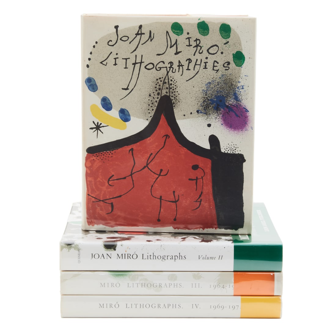 Four Volumes of Catalog Raisonne of Joan Miro (1 of 6)