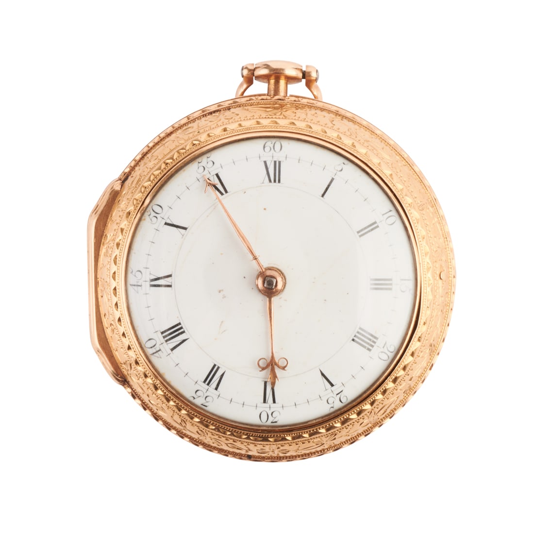 European 18k Yellow Gold Pair-Cased Pocket Watch. (1 of 2)