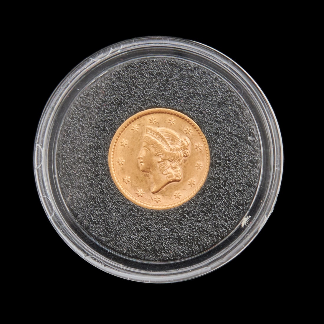 US 1853 Liberty Head $1.00 AU Condition.: US 1853 Liberty Head $1.00 AU Condition.