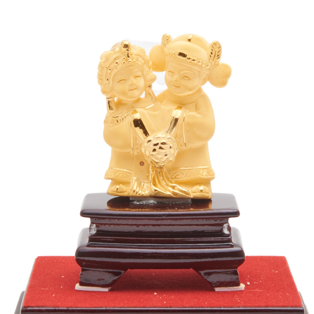 24K Gold Chow Tai Fook Couple Figure (1 of 5)