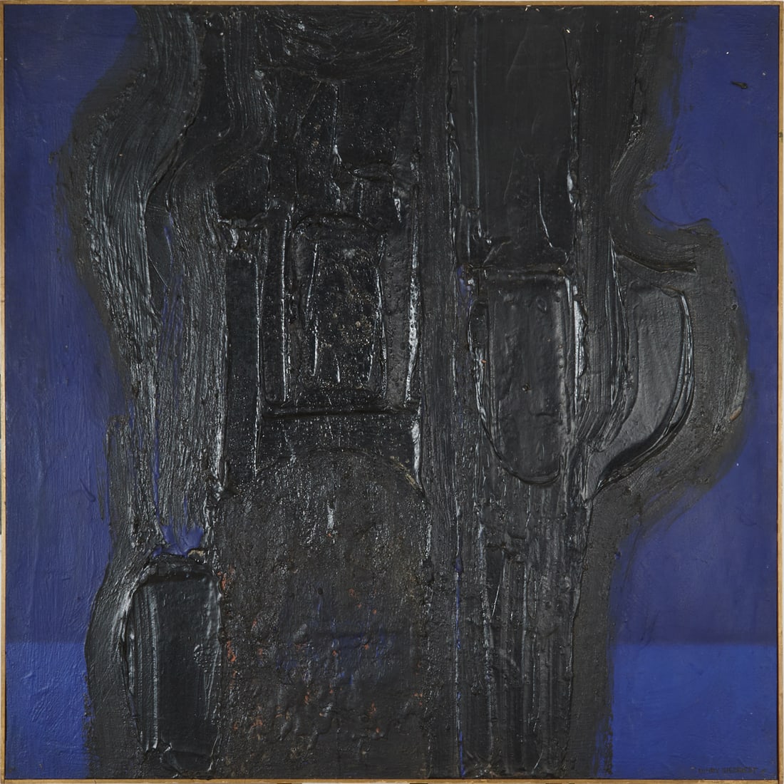 Lundy Siegriest, Black and Blue, mixed media (1 of 5)