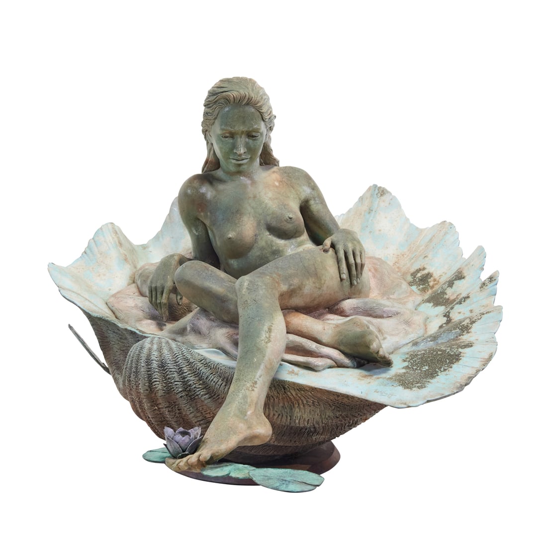 Martin Eichinger, Lotus Blossom, bronze (1 of 6)