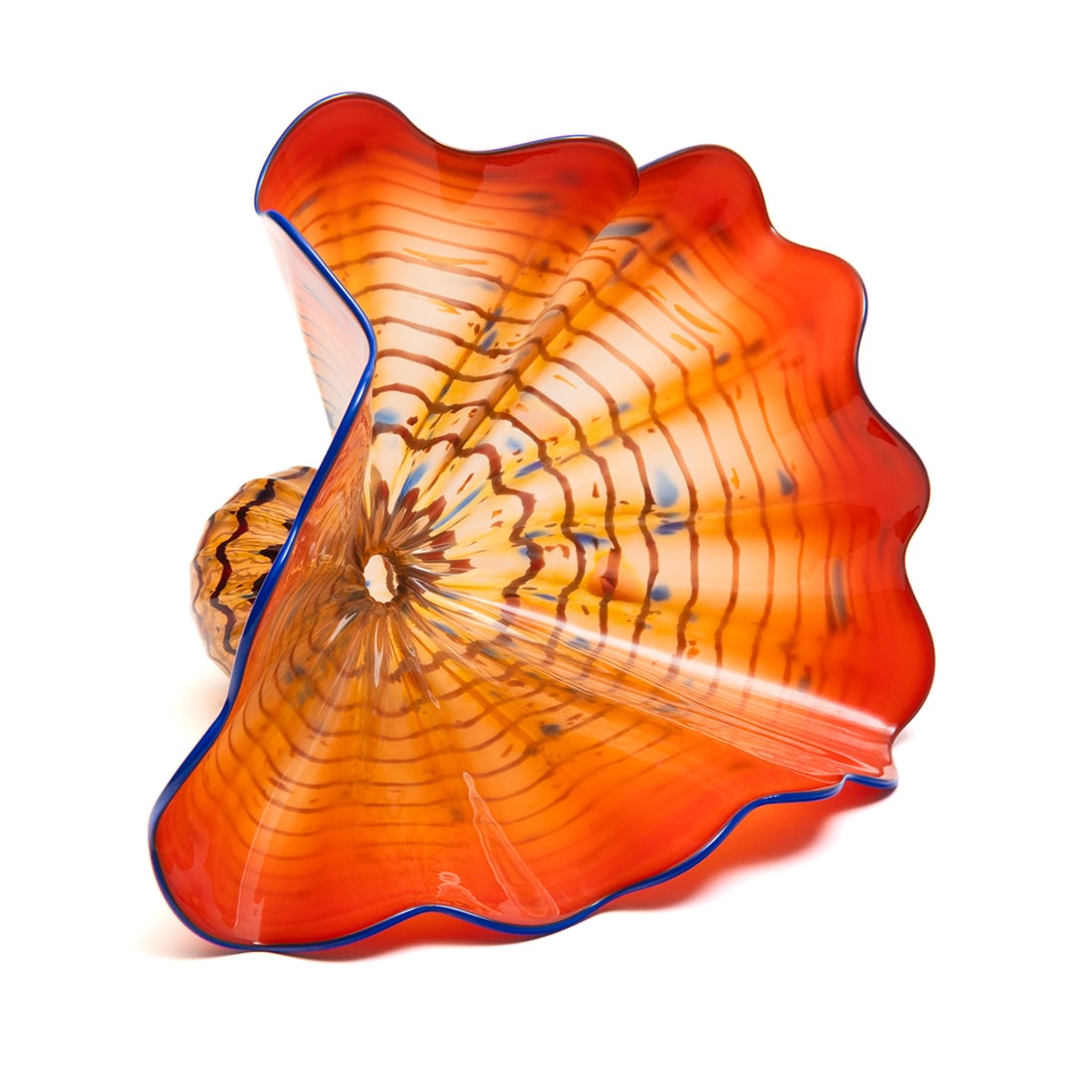 Dale Chihuly Art Glass Orange Persian (1 of 5)