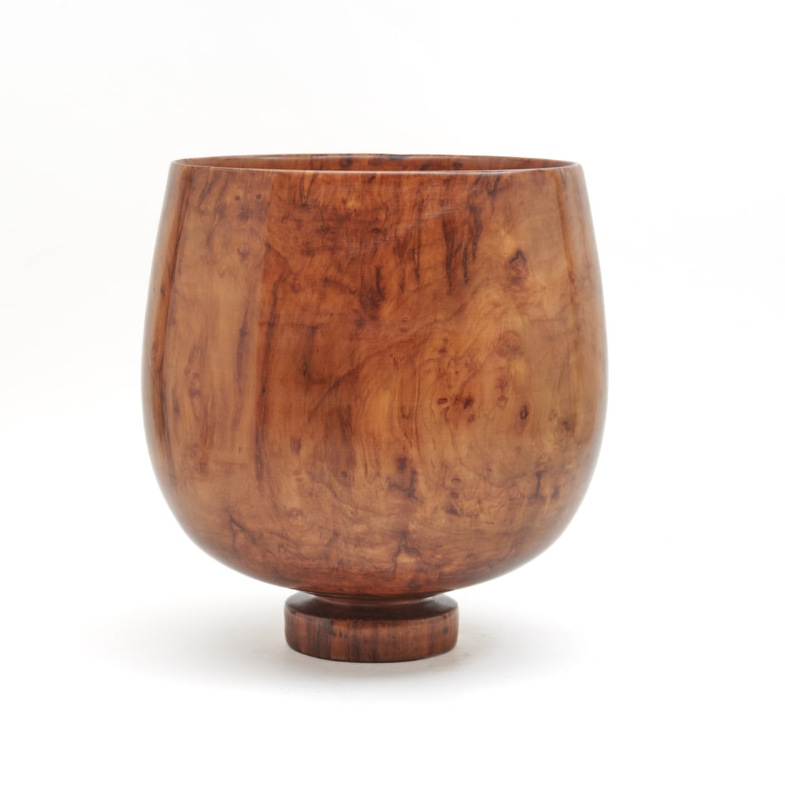 Edward Moulthrop Turned Burly Red Maple Bowl (1 of 4)