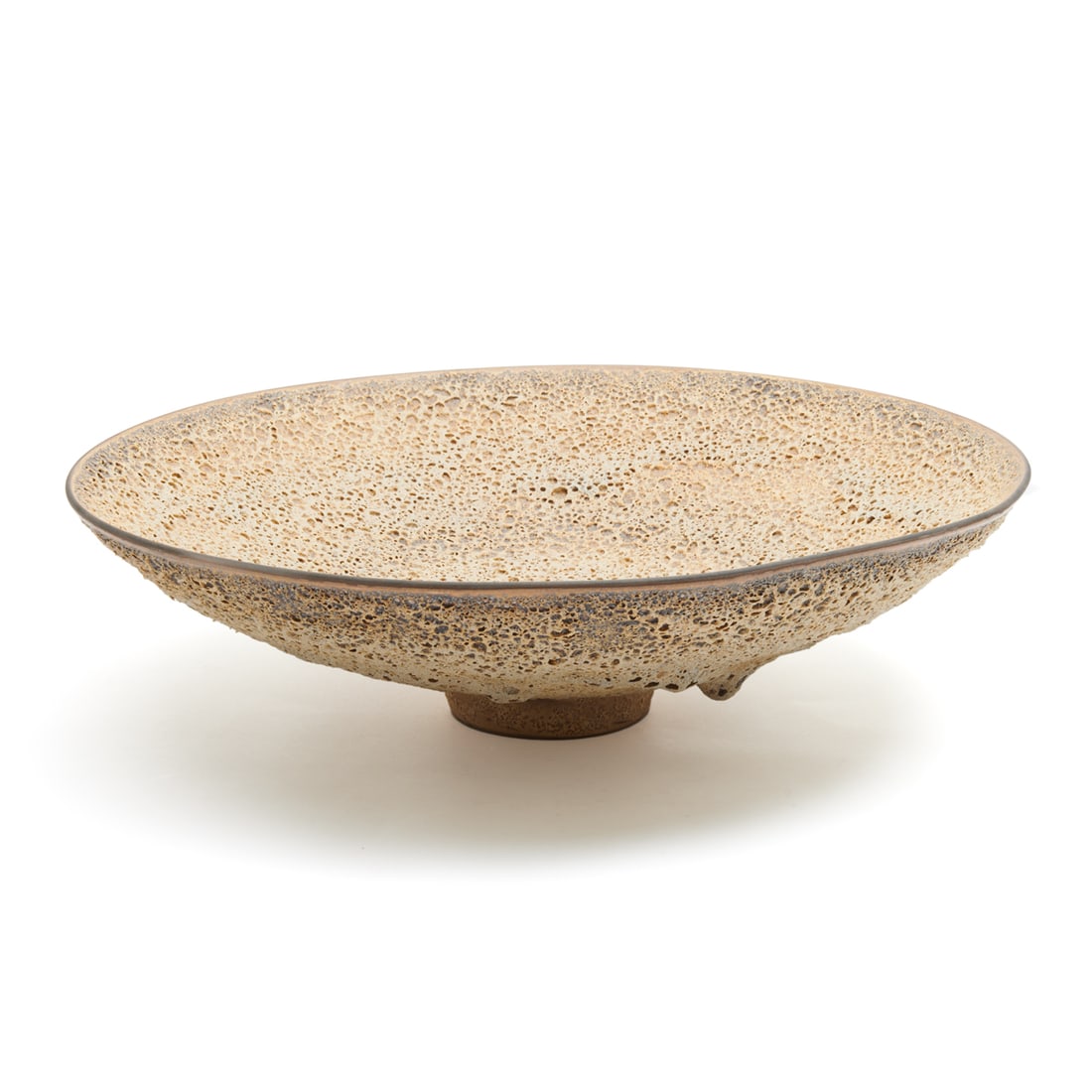 James Lovera Studio Pottery Lava Glaze Bowl (1 of 5)