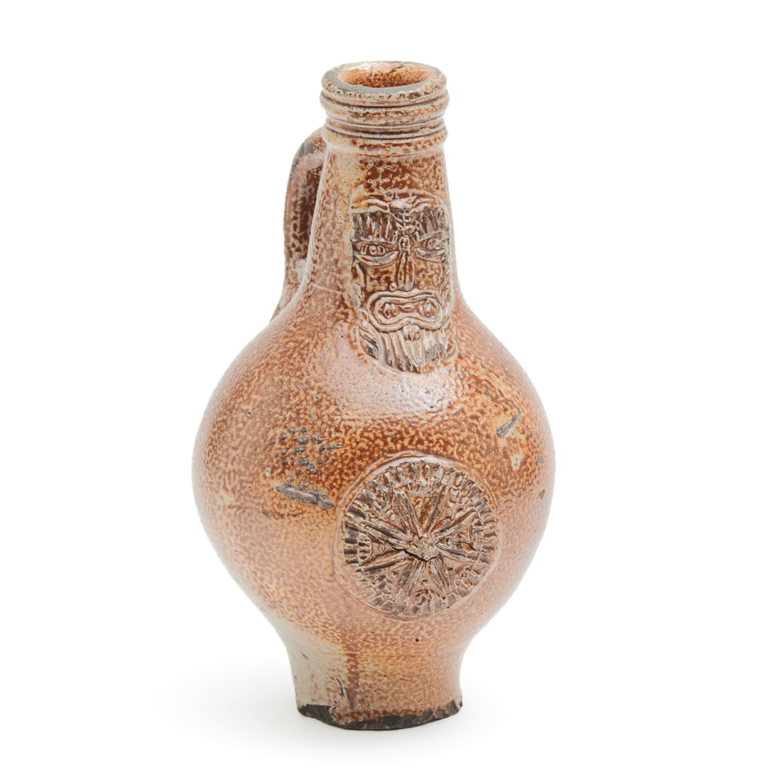 German Stoneware Bellarmine Bartmann Jug (1 of 5)