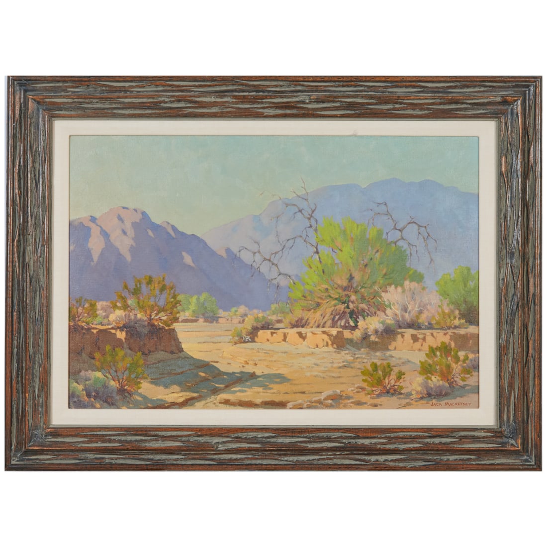 Jack Macartney, Desert Springtime, oil (1 of 5)