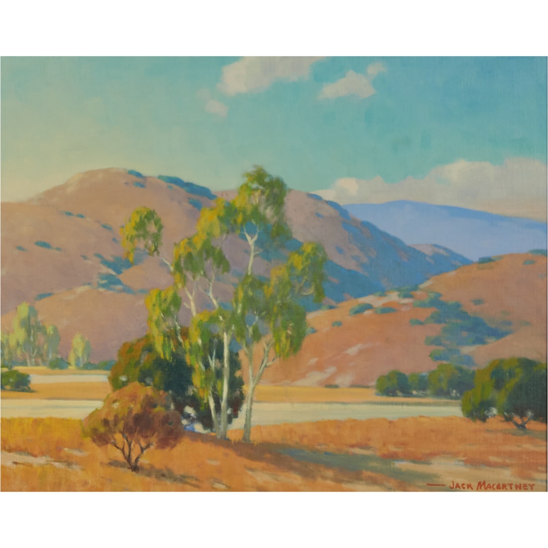 Jack MaCartney, Golden Summer, oil (1 of 5)
