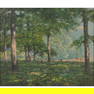 American School, Landscape, oil