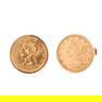 Pair of U.S. Gold Coin, 14k Yellow Gold Cufflinks.