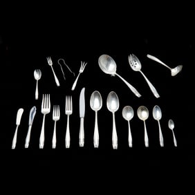 Wallace Stradivari Pattern Sterling Silver Flatware Set