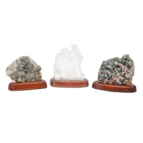 Amethyst and Quartz Specimens