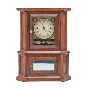 Atkins Whiting & Co Attr. Wagon-Spring Parlor Clock