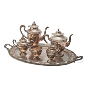 Eddie's Mexican Sterling Silver Tea Set