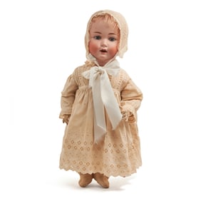 German Bisque Head Character Baby Boy 201.