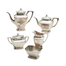 Wallace Somerset Pattern Sterling Silver Tea Service