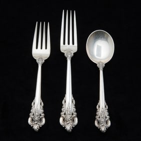 Wallace Grand Baroque Sterling Silver Flatware