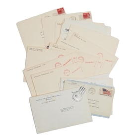 Collection of Mamie Eisenhower Typed Letters