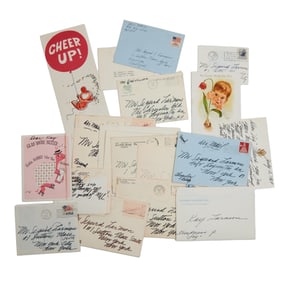 Collection of Mamie Eisenhower Handwritten Letters