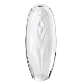 Lalique Crystal "Eroica” Vase