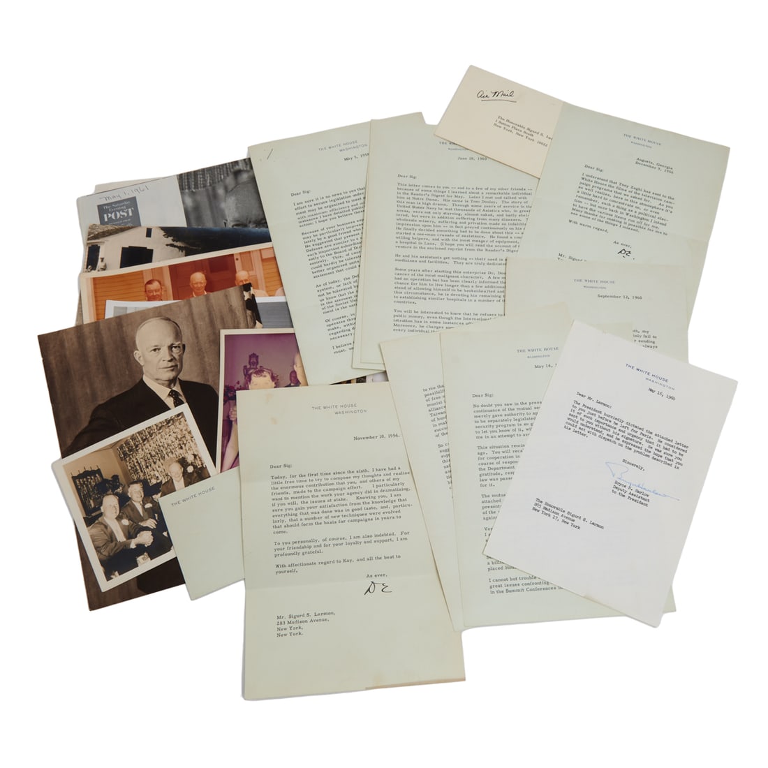 Dwight Eisenhower Letters Regarding Campaign and Advice (1 of 4)
