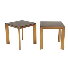 Pair of Contemporary Interlude Home Occasional Tables
