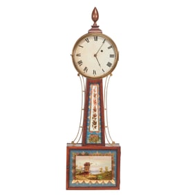 Aaron Willard Jr. Banjo Clock
