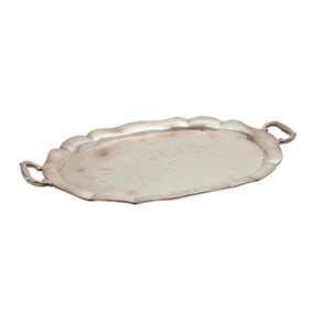 Salvador de la Serna Mexican Sterling Silver Tray