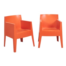 Set of Six Starck for Driade "Toy" Armchairs