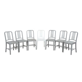 Seven Emeco Navy III Chairs