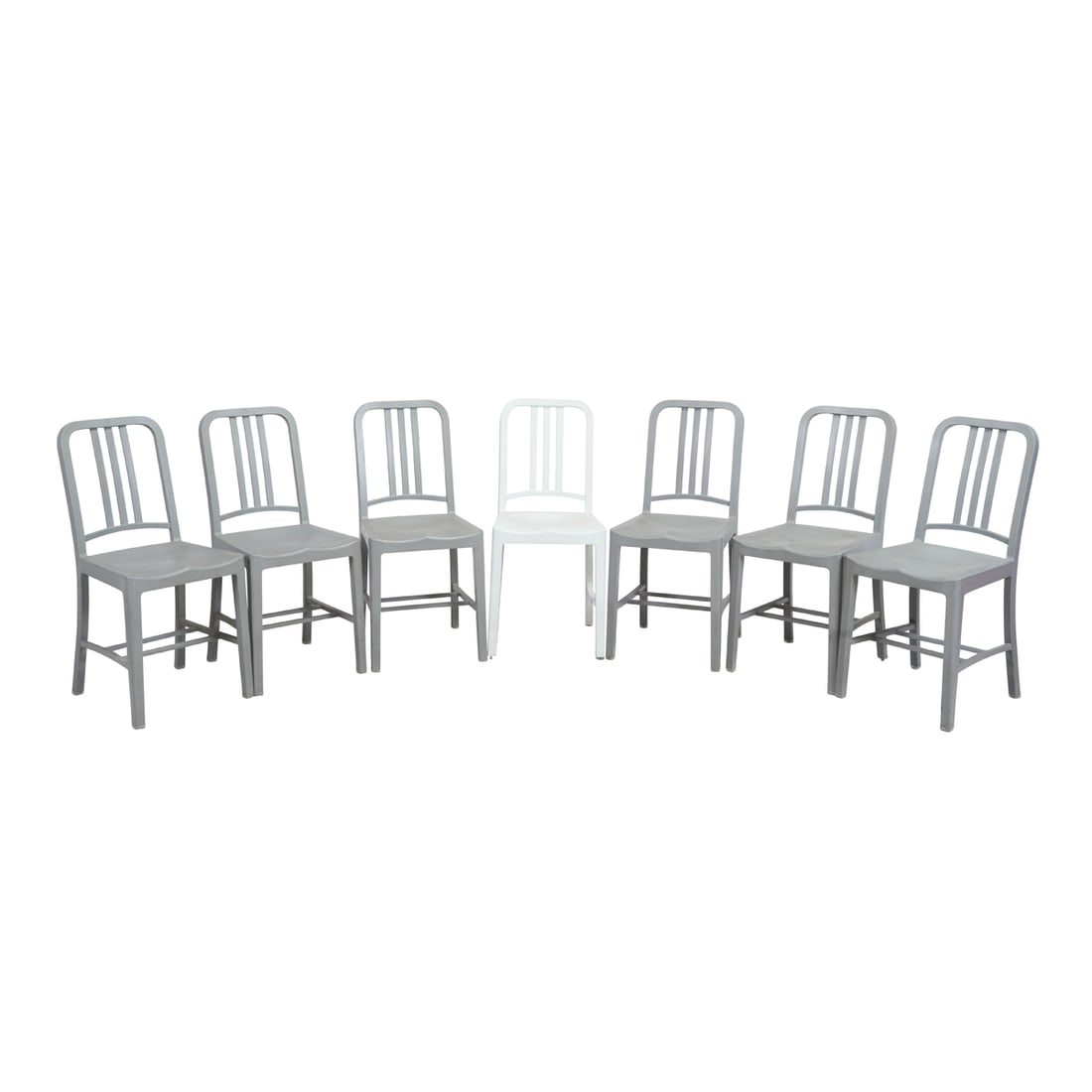Seven Emeco Navy III Chairs (1 of 4)