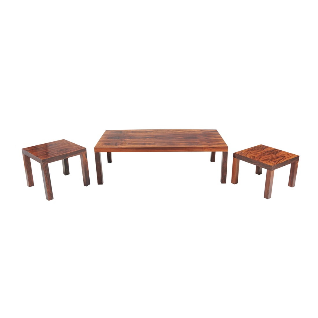 Mid Century Modern Centrum Mobler Rosewood Table Set (1 of 5)
