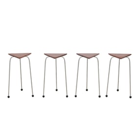 Set of Four David Kiernan Triangular Tables