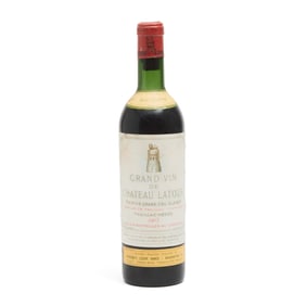 One Bottle, Grand Vin de Chateau Latour, 1963