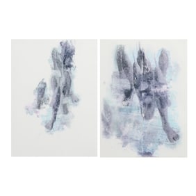 Jackie Brookner, Untitled Drawings I and II